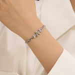 Load image into Gallery viewer, Radiant A Luxe Link Bracelet
