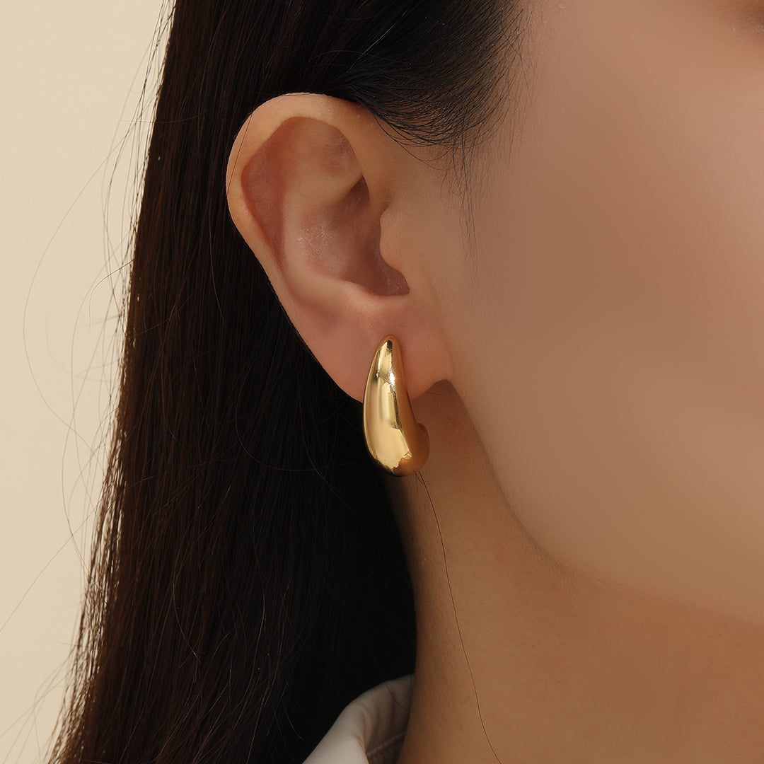 Abstract Arc Earrings