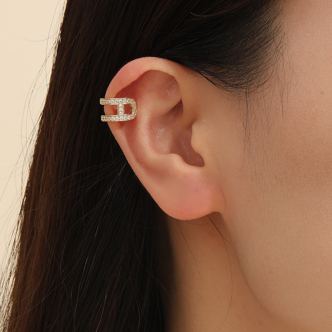 Enamel Spark Duo Ear Clip