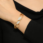 Load image into Gallery viewer, Exquisite Golden Twilight Bangle - Reet Pehal
