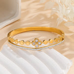 Load image into Gallery viewer, Exclusive Golden Petal Bangle - Reet Pehal
