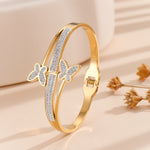 Load image into Gallery viewer, Gleaming Butterfly Dreams Bangle - Reet Pehal
