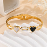 Load image into Gallery viewer, Lustrous Love Gold Bangle - Reet Pehal
