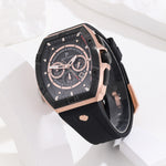 Load image into Gallery viewer, Paras Crown Midnight Rose Chronograph - Reet Pehal
