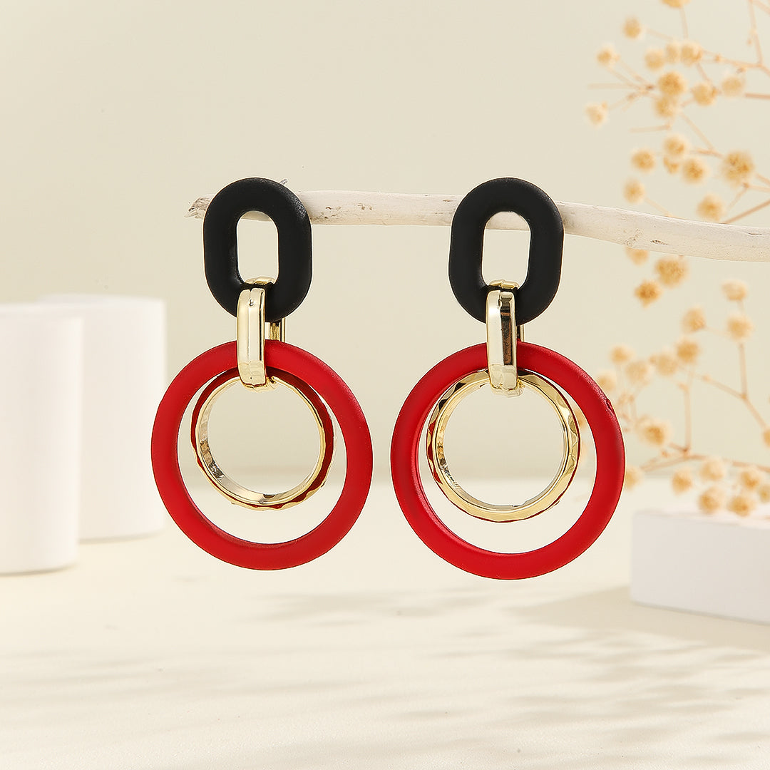 Scarlet Spiral Earrings - Reet Pehal