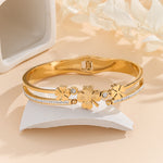 Load image into Gallery viewer, Gorgeous Golden Blossom Bangle - Reet Pehal
