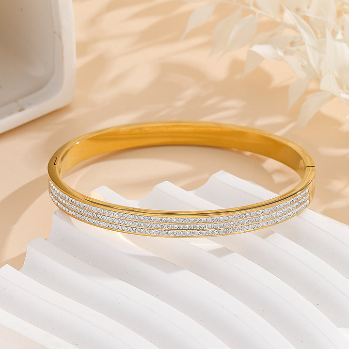 Azure Bliss Diamond Bangle - Reet Pehal