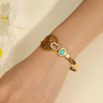 Load image into Gallery viewer, Stunning Turquoise Enchantment Bangle - Reet Pehal
