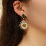 Load image into Gallery viewer, Alluring Daisy Delight Earrings - Reet Pehal
