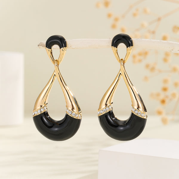 Ebonized Elegance Earrings - Reet Pehal