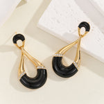 Load image into Gallery viewer, Ebonized Elegance Earrings - Reet Pehal
