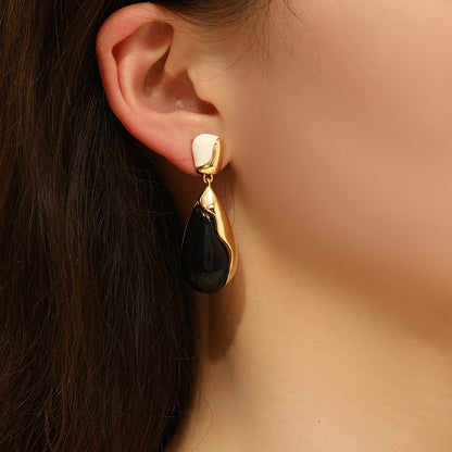 Gilded Midnight Earrings