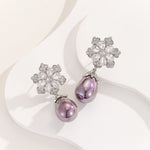 Load image into Gallery viewer, Lovely Lavender Dream Earrings - Reet Pehal
