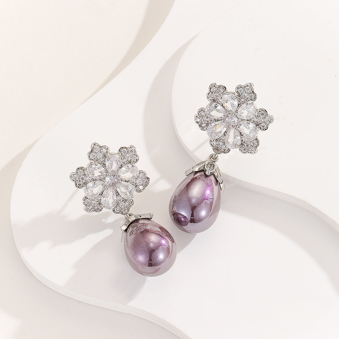 Lovely Lavender Dream Earrings - Reet Pehal