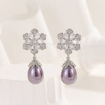 Load image into Gallery viewer, Lovely Lavender Dream Earrings - Reet Pehal
