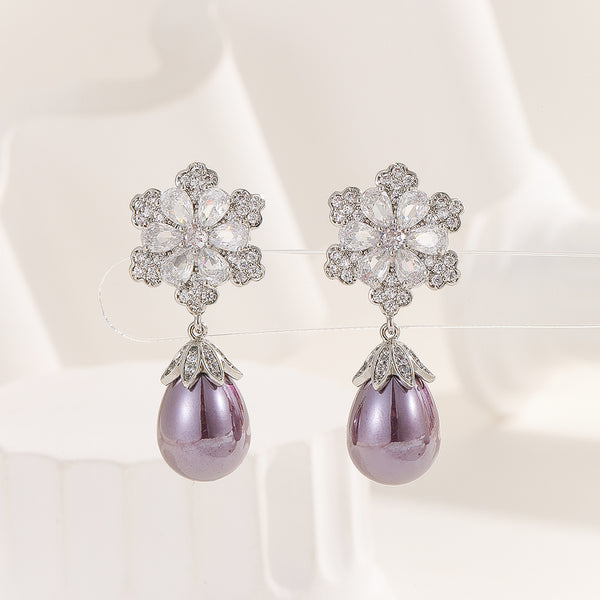 Lovely Lavender Dream Earrings - Reet Pehal