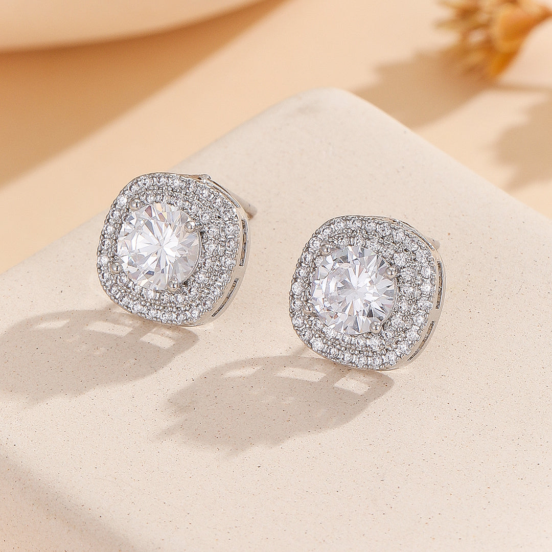 Timeless Brilliance Diamond Earrings - Reet Pehal