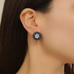 Load image into Gallery viewer, Beautiful Sapphire Dreams Earrings - Reet Pehal
