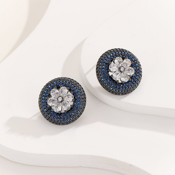 Beautiful Sapphire Dreams Earrings - Reet Pehal