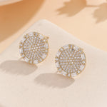 Load image into Gallery viewer, Sparkling Sphere Gold Earrings - Reet Pehal
