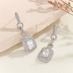 Load image into Gallery viewer, Diamond Elegance Drop Earrings - Reet Pehal
