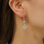 Load image into Gallery viewer, Glistening Grace Diamond Earrings - Reet Pehal
