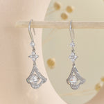 Load image into Gallery viewer, Glistening Grace Diamond Earrings - Reet Pehal
