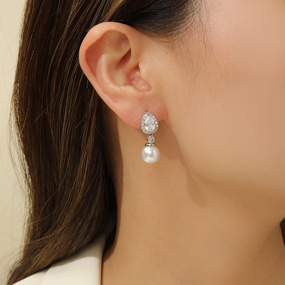 Classic Allure Silver Earrings - Reet Pehal