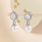 Load image into Gallery viewer, Classic Allure Silver Earrings - Reet Pehal
