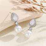 Load image into Gallery viewer, Classic Allure Silver Earrings - Reet Pehal
