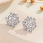 Load image into Gallery viewer, Diamond Petal Sparkler Earrings - Reet Pehal
