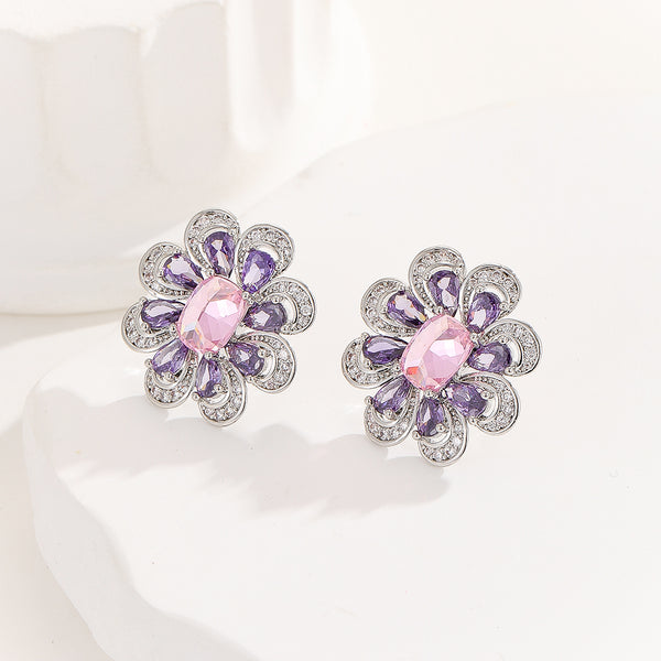 Blossoming Grace Diamond Earrings - Reet Pehal