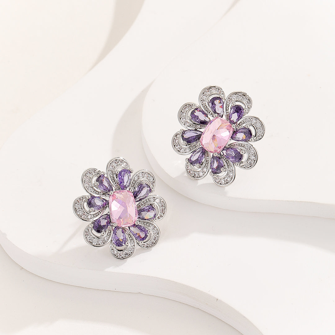 Blossoming Grace Diamond Earrings - Reet Pehal