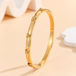 Load image into Gallery viewer, Harmony Filigree Gold Bangle - Reet Pehal
