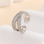 Load image into Gallery viewer, Silver Finesse Ring” - Reet Pehal
