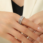 Load image into Gallery viewer, Breathtaking Marquise Diamond Eternity Ring - Reet Pehal
