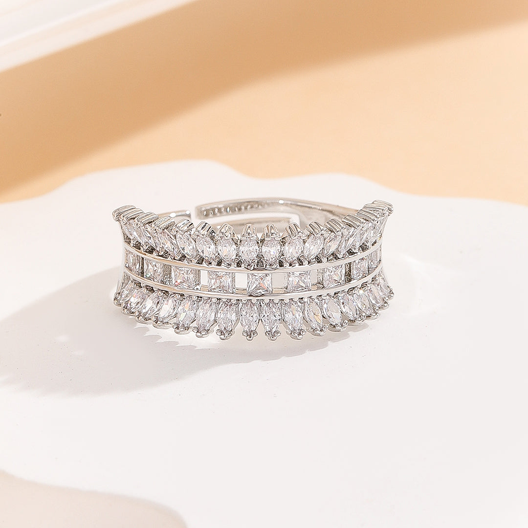 Breathtaking Marquise Diamond Eternity Ring - Reet Pehal