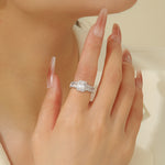 Load image into Gallery viewer, Deluxe Princess Cut Diamond Ring - Reet Pehal
