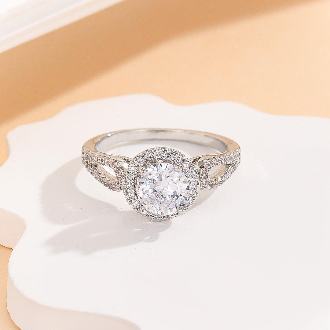 Gorgeous Diamond Loop Ring - Reet Pehal