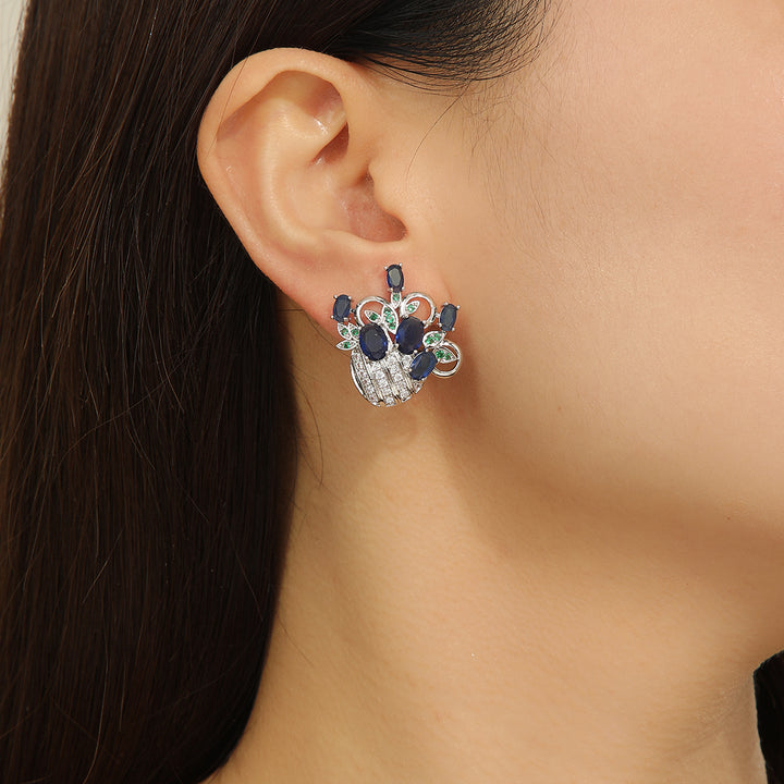 Mystic Meadow Silver Delight Earrings - Reet Pehal