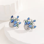 Load image into Gallery viewer, Mystic Meadow Silver Delight Earrings - Reet Pehal
