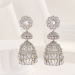 Load image into Gallery viewer, Symphony of Sparkle Silver Earrings - Reet Pehal
