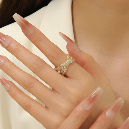 Golden Finesse Ring