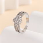 Load image into Gallery viewer, Exquisite Diamond Enigma Ring - Reet Pehal
