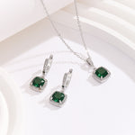 Load image into Gallery viewer, Radiant Green Delight Pendant Set - Reet Pehal
