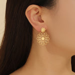 Load image into Gallery viewer, Elegant Eternal Blossom Earrings
