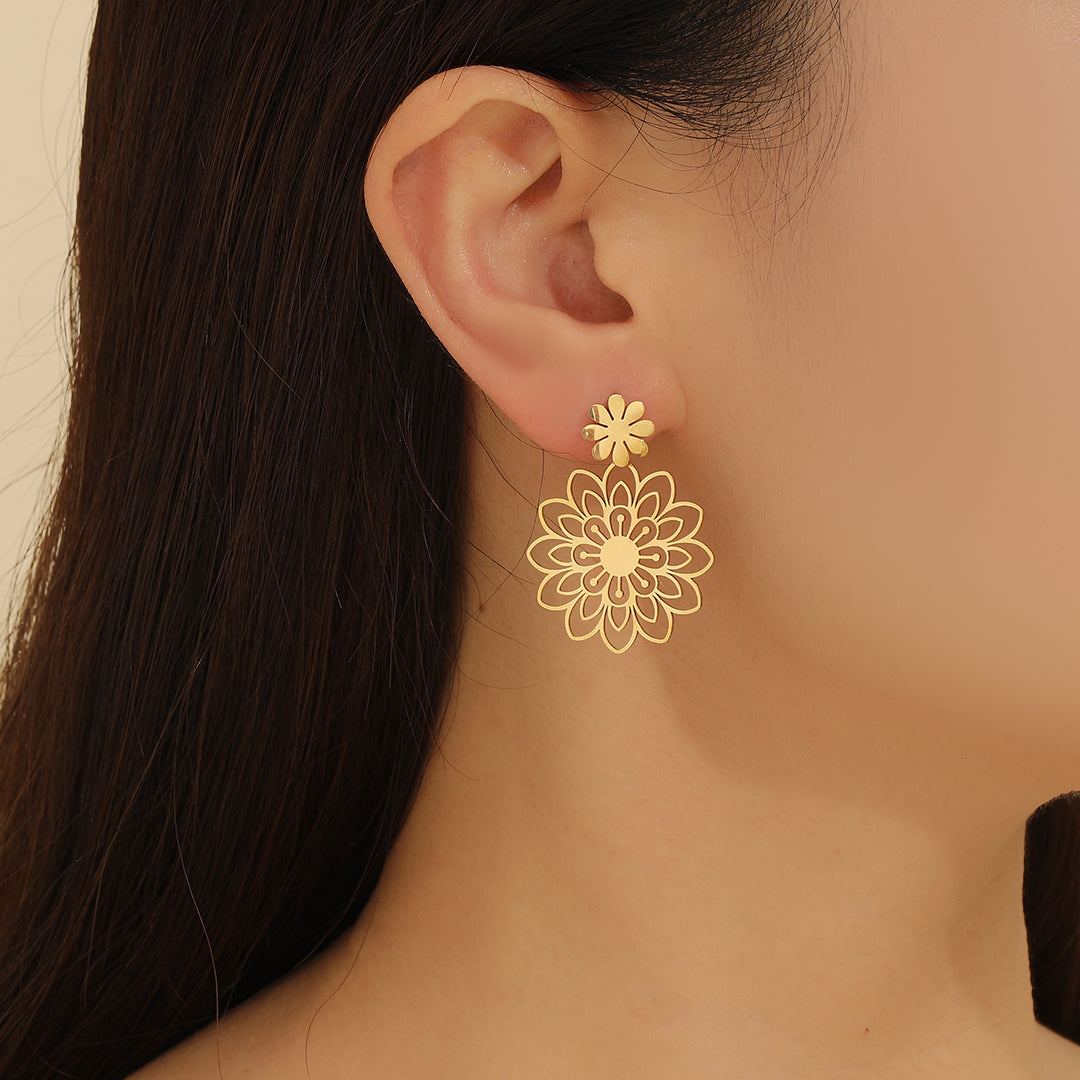 Elegant Eternal Blossom Earrings