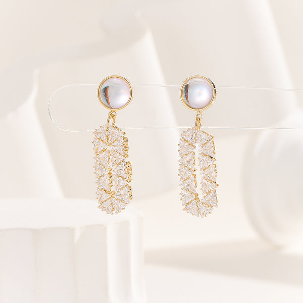 Moonlit Marvel Gold Earrings - Reet Pehal