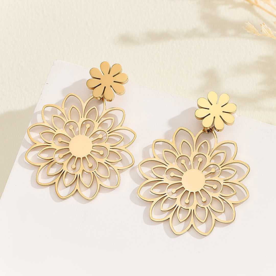 Elegant Eternal Blossom Earrings