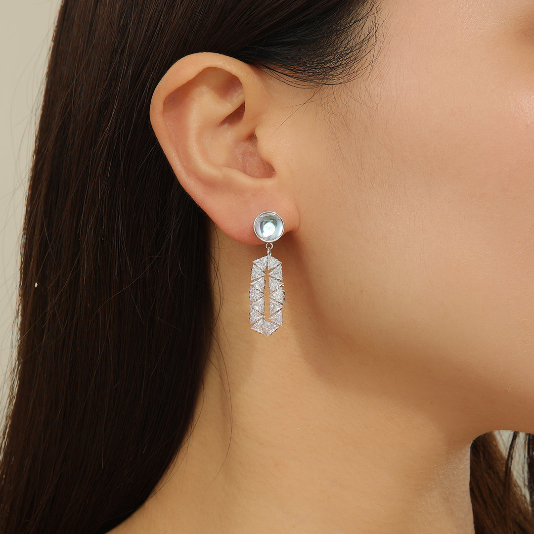 Moonlit Silver Marvel Earrings - Reet Pehal